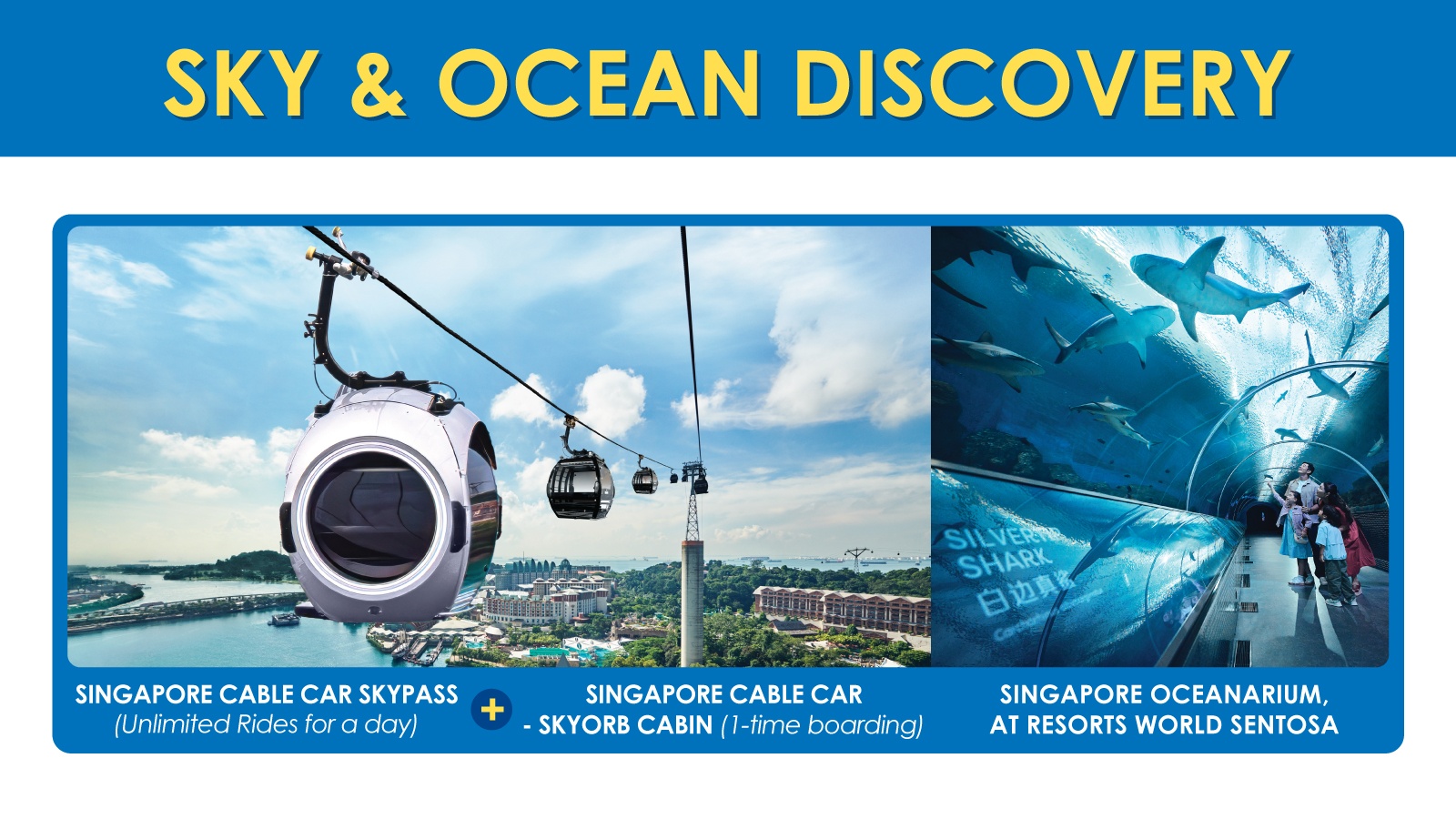 SkyPass (Unlimited) + Singapore Oceanarium